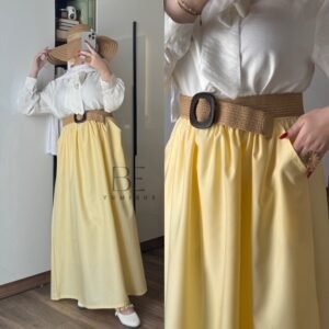Jupe shery jaune