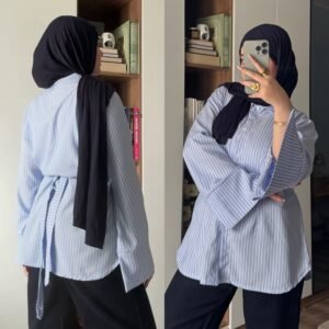 Chemise ELORIA Bleue