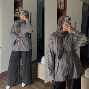 Chemise ELORIA Grise