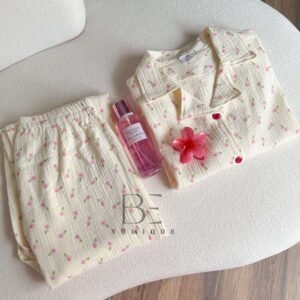 PYJAMA TULIPE blanc cassé (pantalon)