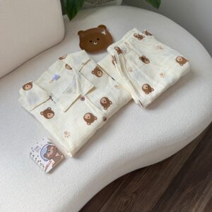 Pyjama demi manches avec pantalon